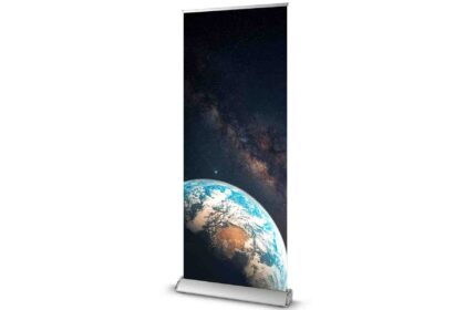 Premium roller banner, Leicester